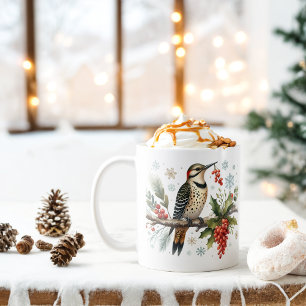 Taza De Café Vibes de invierno parpadeo del norte -