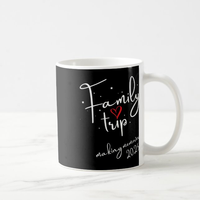 Taza De Café Vibes familiares 2025 Vacaciones familiares por re (Derecha)