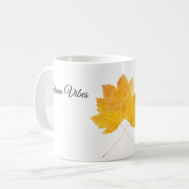 Taza De Café Vibes otoñales (Anverso izquierdo)