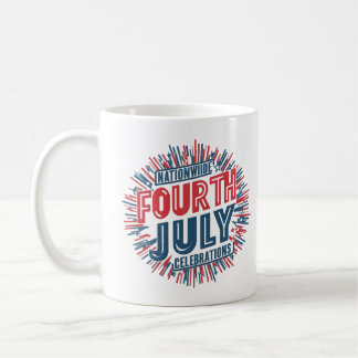 Taza De Café Vibes patrióticas: 4 de julio