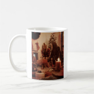 Taza De Café Vibraciones alegres agregar nombre de foto de Navi