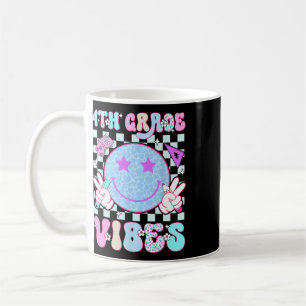 Taza De Café Vibraciones de 4º Cuarto Grado Cara Sonriente De V