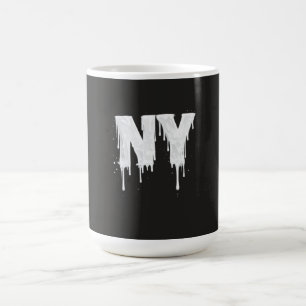 Taza De Café Vibraciones de la calle de NY
