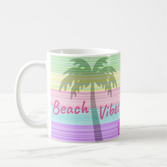 Taza De Café Vibraciones de la Playa (Izquierda)