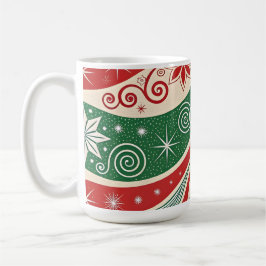 Taza De Café Vibraciones de Navidad