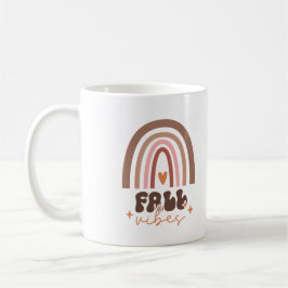 Taza De Café Vibraciones de Otoño Personalizadas