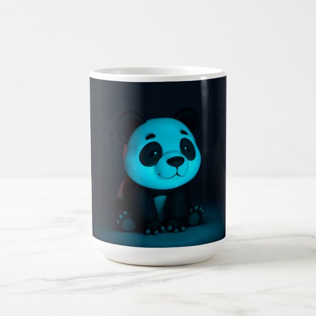 Taza De Café Vibraciones de Panda Adorable (Centro)