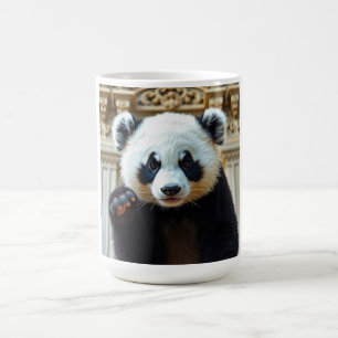 Taza De Café Vibraciones de Panda Adorable