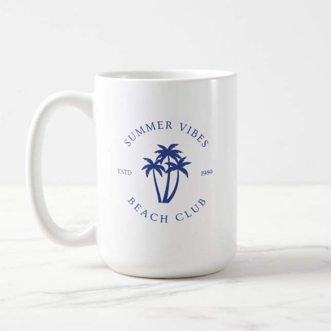 Taza De Café Vibraciones de Verano (Izquierda)