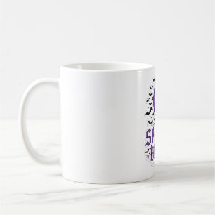Taza De Café Vibraciones espeluznantes Murciélago Luna crecient