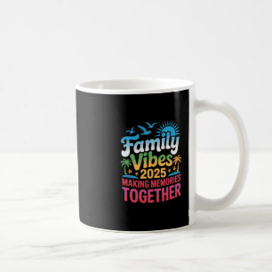 Taza De Café Vibraciones Familiares Vacaciones 2025 Creando Rec