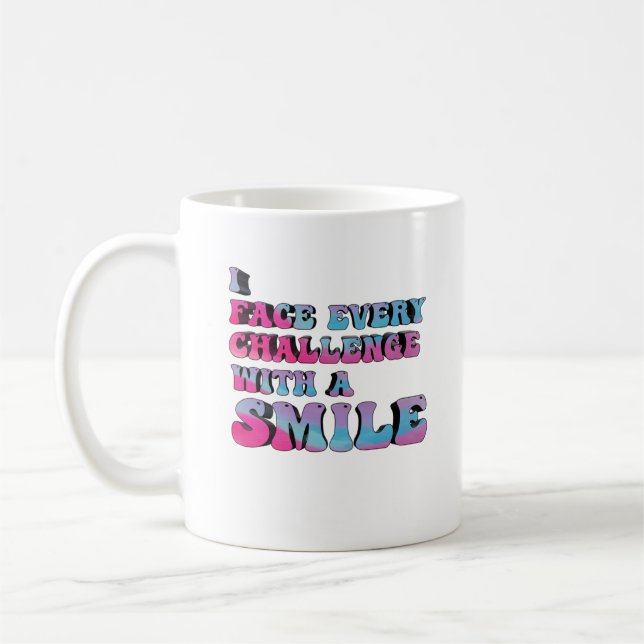 Taza De Café vibraciones motivacionales de actitud positiva (Izquierda)