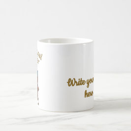 Taza De Café Vibraciones vagas Rey mono divertido relajado