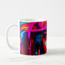 Taza De Café Vibrant Muse
