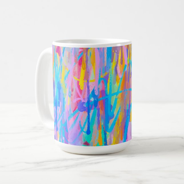 Taza De Café Vibrante cascada (Anverso izquierdo)