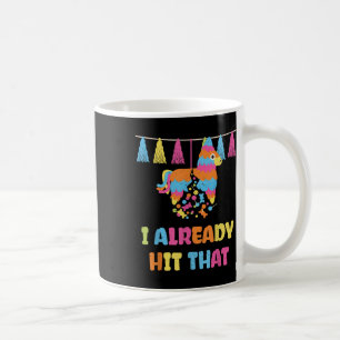 Taza De Café Vibrante Cinco De Mayo Piñata_ Ya Golpeé Esa P
