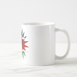 Taza De Café Vibrante patrón de bandera keniana: Un arte de 18 