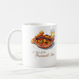 Taza De Café Vibrante pintura al acuarela de ratatouille proven