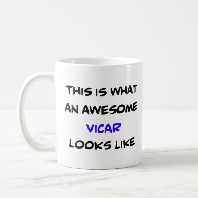 Taza De Café vicar, impresionante (Izquierda)