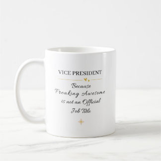 Taza De Café Vice President Officer Office Quote