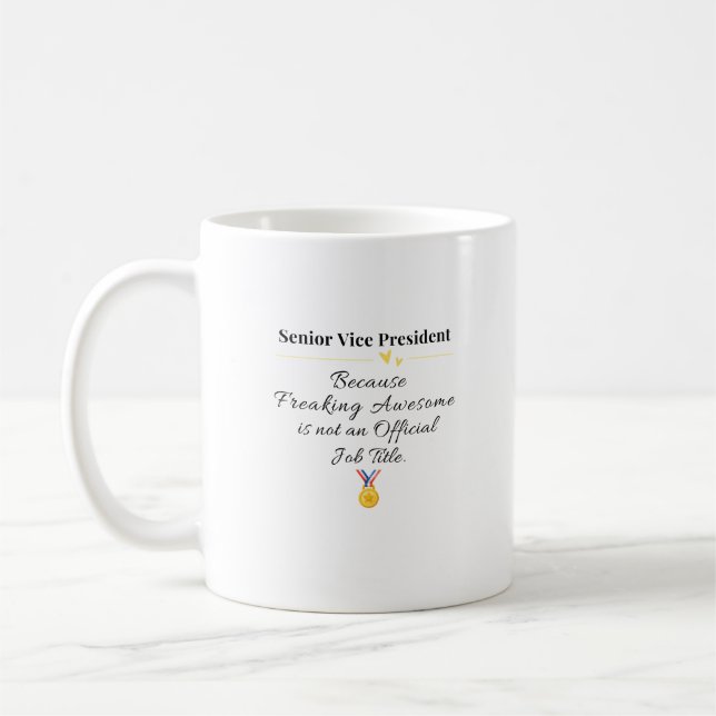 Taza De Café Vicepresidente principal (Izquierda)
