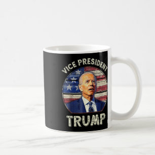 Taza De Café Vicepresidente Trump Bandera de EE. UU. Biden Elec
