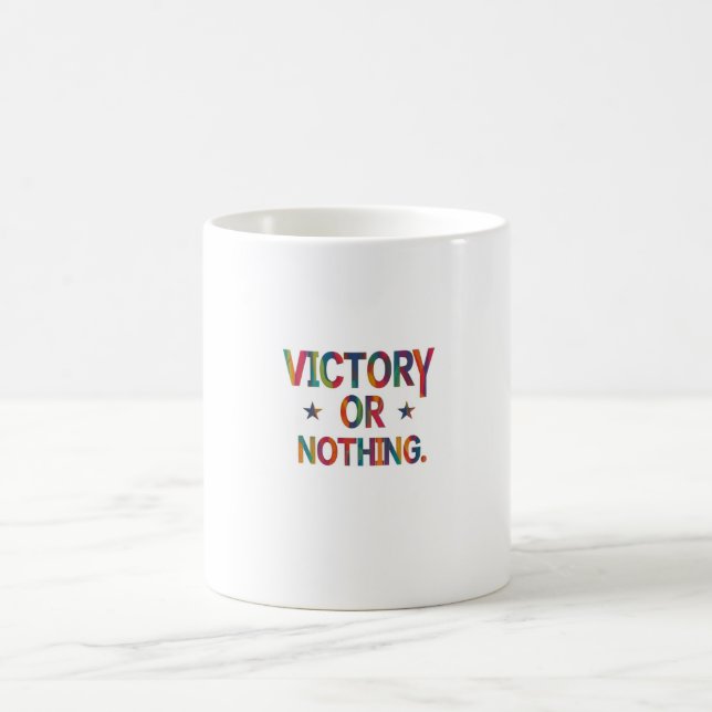 Taza De Café Victoria o nada de camiseta (Centro)