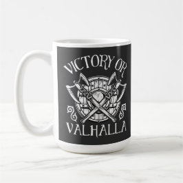 Taza De Café Victoria o Valhalla - Escudo y hacha