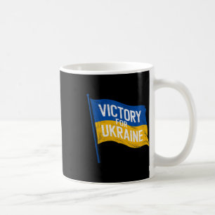 Taza De Café Victoria para la bandera de Ucrania