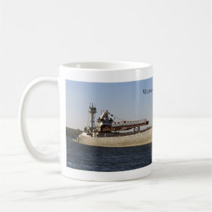 Taza De Café Victoria y James L. Kuber imagen completa LLC mug