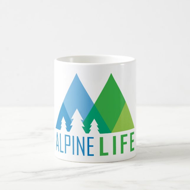 Taza De Café Vida alpina (Centro)