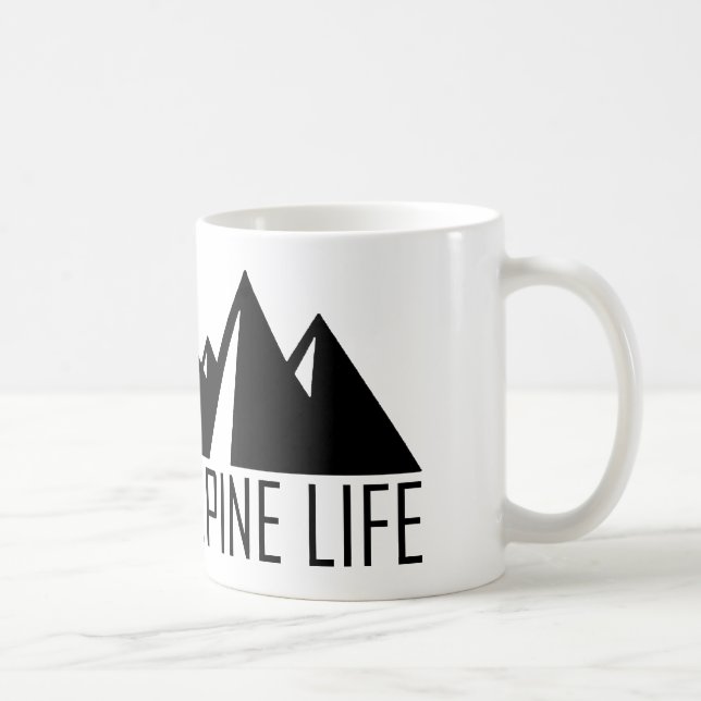 Taza De Café Vida alpina (Derecha)