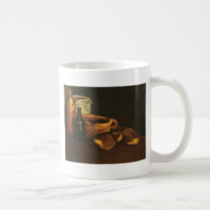Taza De Café Vida con troncos y ollas, Van Gogh