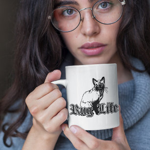 Taza De Café Vida de Alfombra - Un Día Perezoso