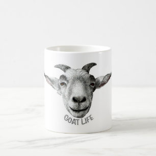 Taza De Café Vida de Cabra - Opción 2
