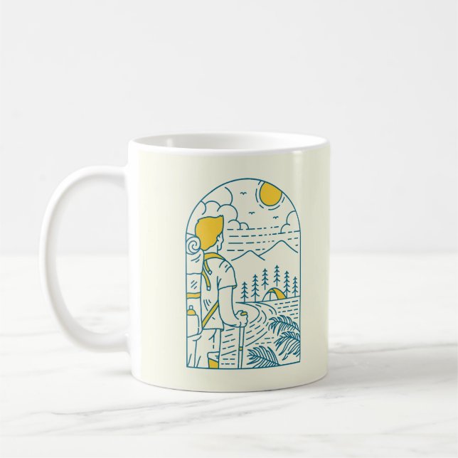 Taza De Café Vida de campamento 3 (Izquierda)