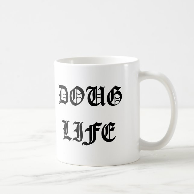 Taza De Café Vida de Doug (Derecha)