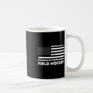 Taza De Café Vida de Hockey sobre Césped Bandera de EE. UU. Dis