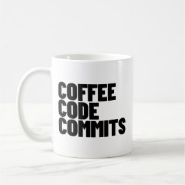 Taza De Café Vida de ingeniero de software: café, código, confi