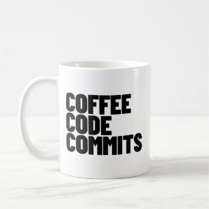 Taza De Café Vida de ingeniero de software: café, código, confi