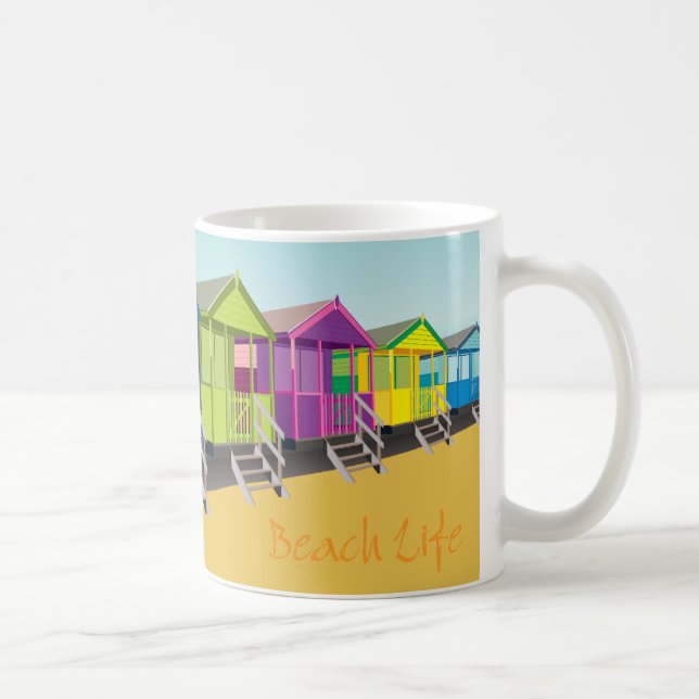 Taza De Café Vida de la playa (Derecha)