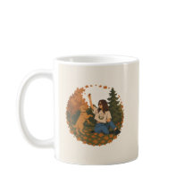 Vida de mamá de Golden Retriever Aventura de otoño