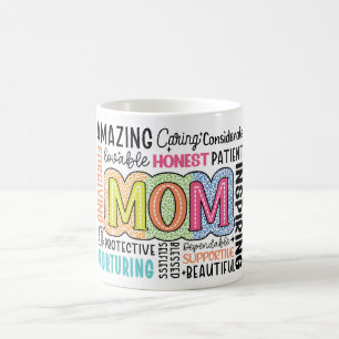 Taza De Café Vida de mamá inspiradora