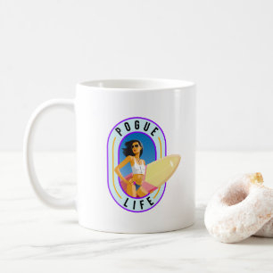 Taza De Café Vida de poesía   Mug clásico #11