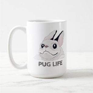 TAZA DE CAFÉ VIDA DE PUG