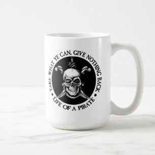 Taza De Café Vida de un pirata - tome puede qué YE