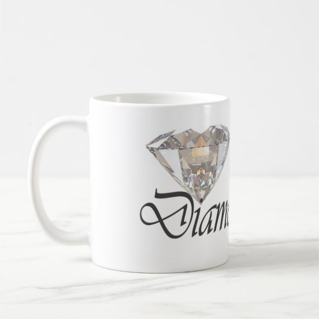 Taza De Café Vida del diamante (Izquierda)