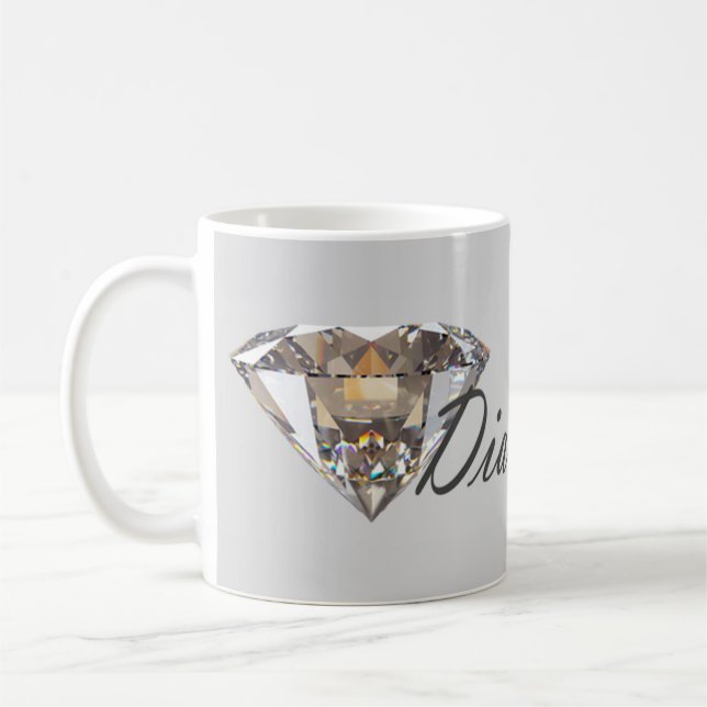 Taza De Café Vida del diamante (Izquierda)