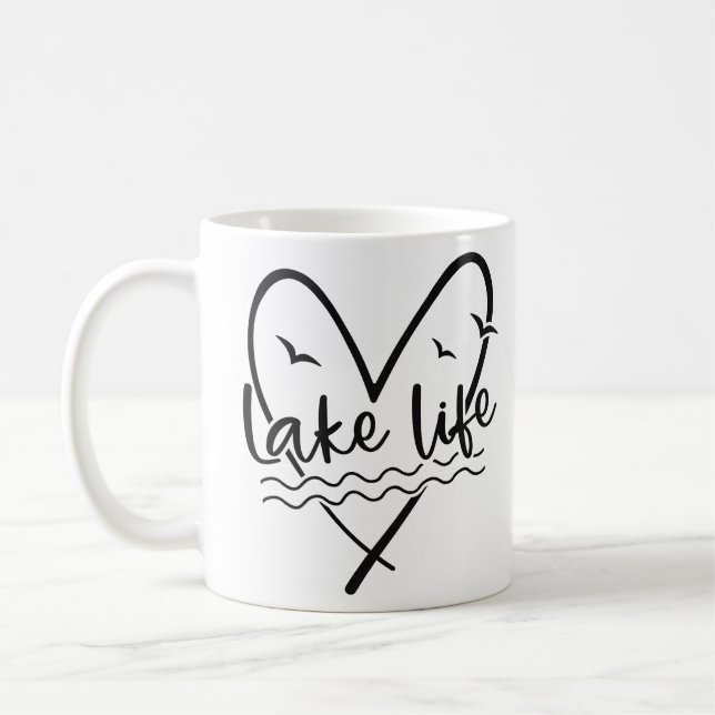 Taza De Café Vida del lago (Izquierda)
