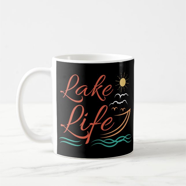 Taza De Café Vida del lago (Izquierda)